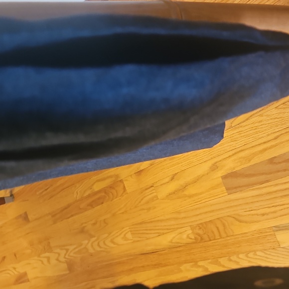 NWT Nine West, Charcoal Denim Long Sleeve Dress, Medium - Picture 8 of 8